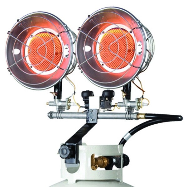 Mr. Heater F242655 MH30TS Double Tank Top Outdoor Heater, 8000 to 30000 BTU Per Hour