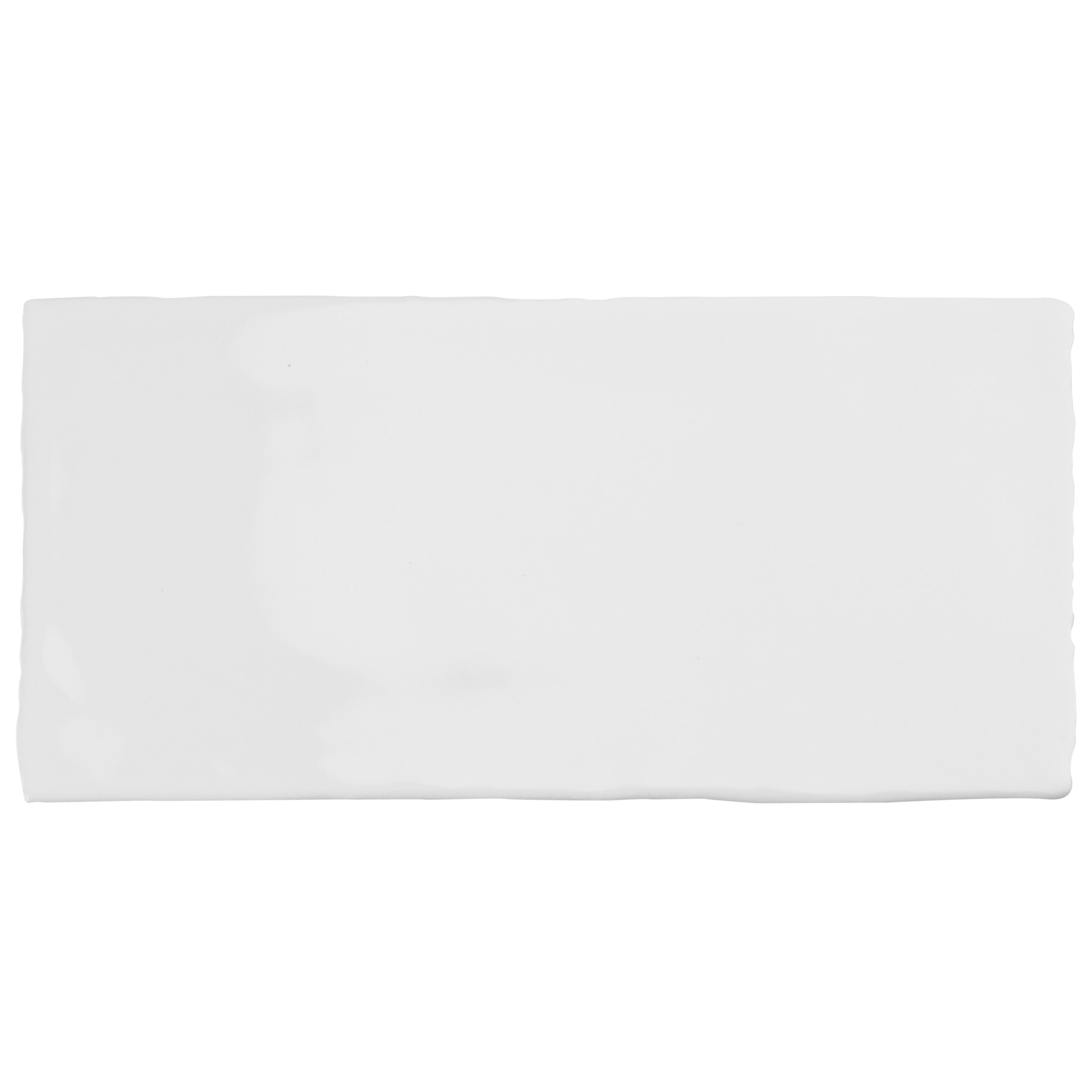 Merola Tile Castillo White 3" x 6" Ceramic Wall Tile