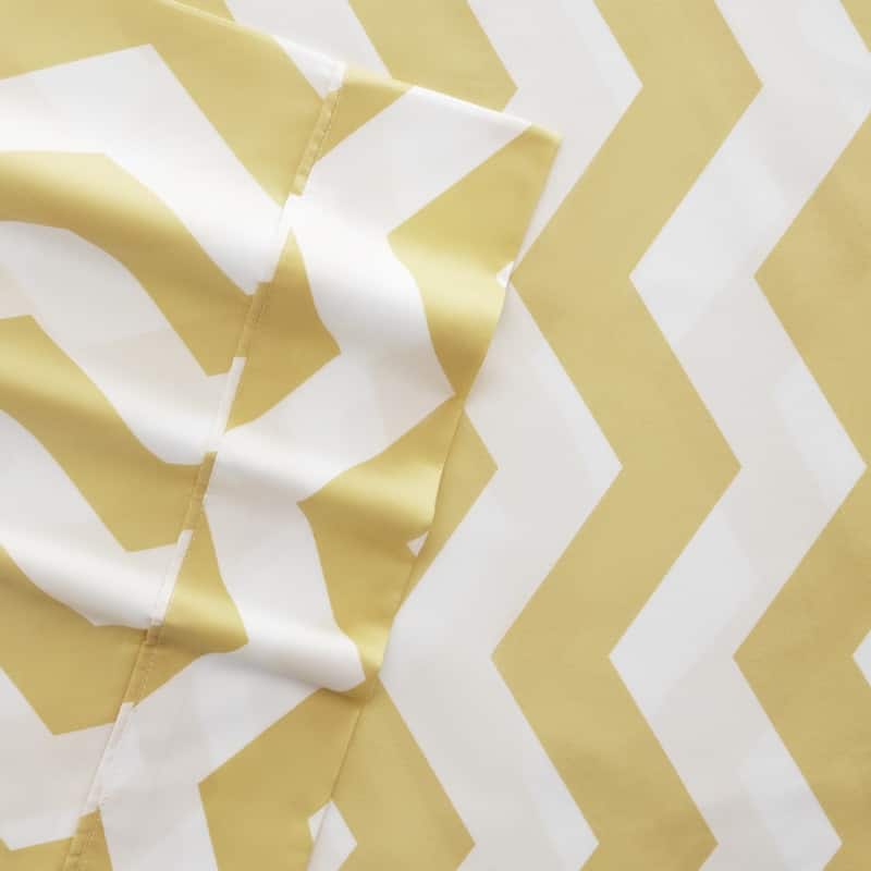 Becky Cameron Ultra Soft Printed 4 Piece Deep Pocket Bed Sheet Set