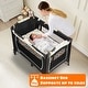 preview thumbnail 13 of 20, Babyjoy 4 in 1 Convertible Portable Baby Playard - See Details