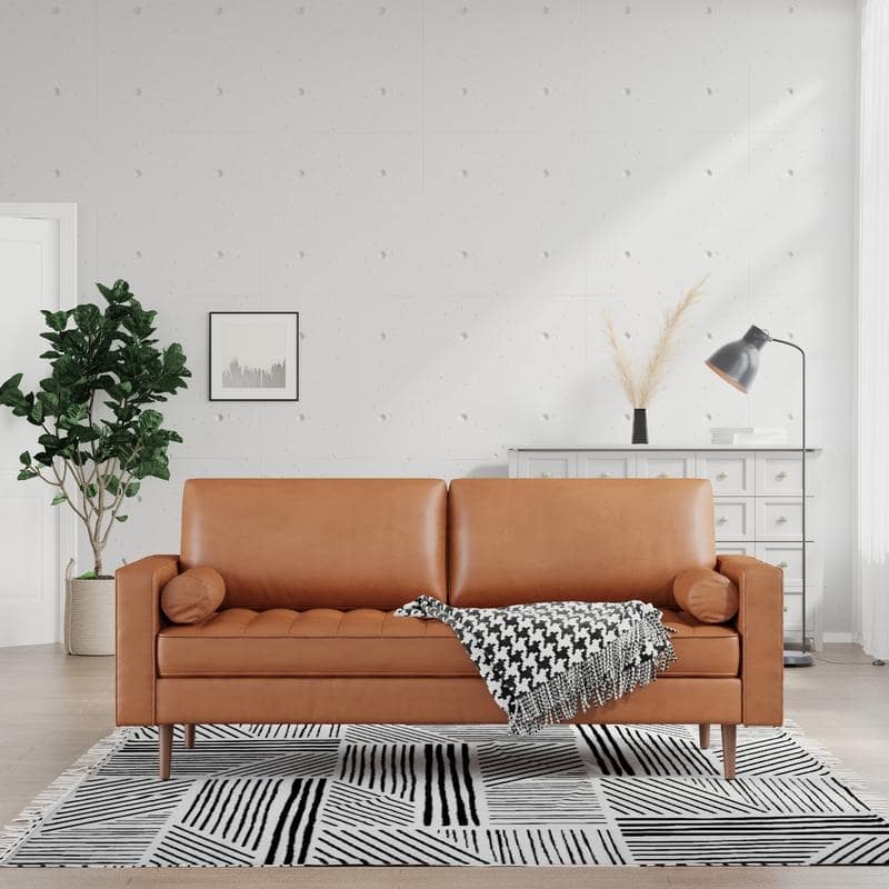 Sidna Loveseat - Brown