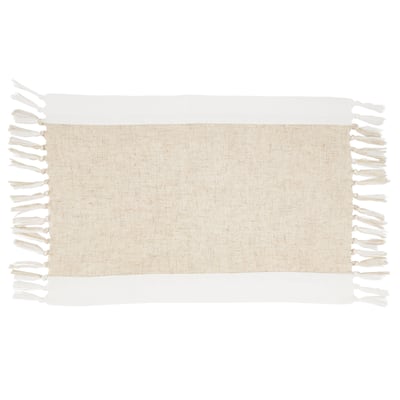 Two-Tone Design Placemats (Set of 4) - 14"x20"