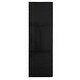 preview thumbnail 6 of 4, Uttermost Serna Black Tall Mirror - 23.38"W x 72.25"H x 2.25"D