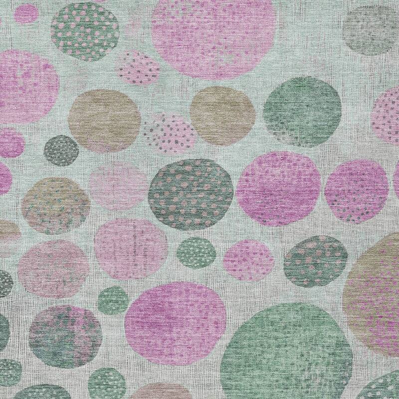 HomeRoots Geometric Transitional Rectangle Outdoor Rug