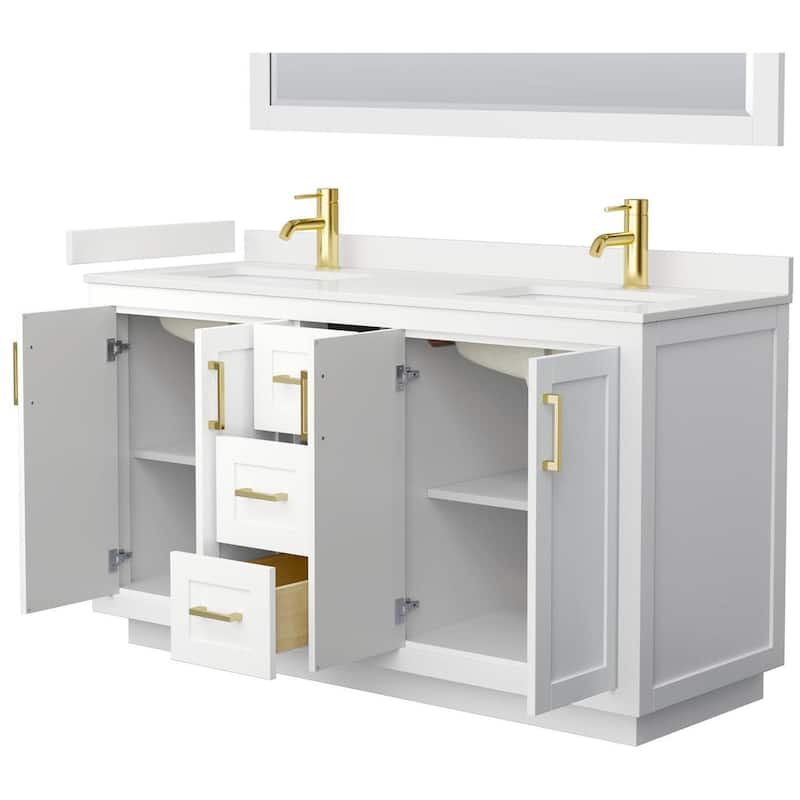 Wyndham Collection WCF292960D-QTZ-UNSMXX Miranda 60" Free Standing