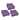 16-inch Square Indoor Chair Cushions (Set of 2, 4, or 6) - 16" x 16"