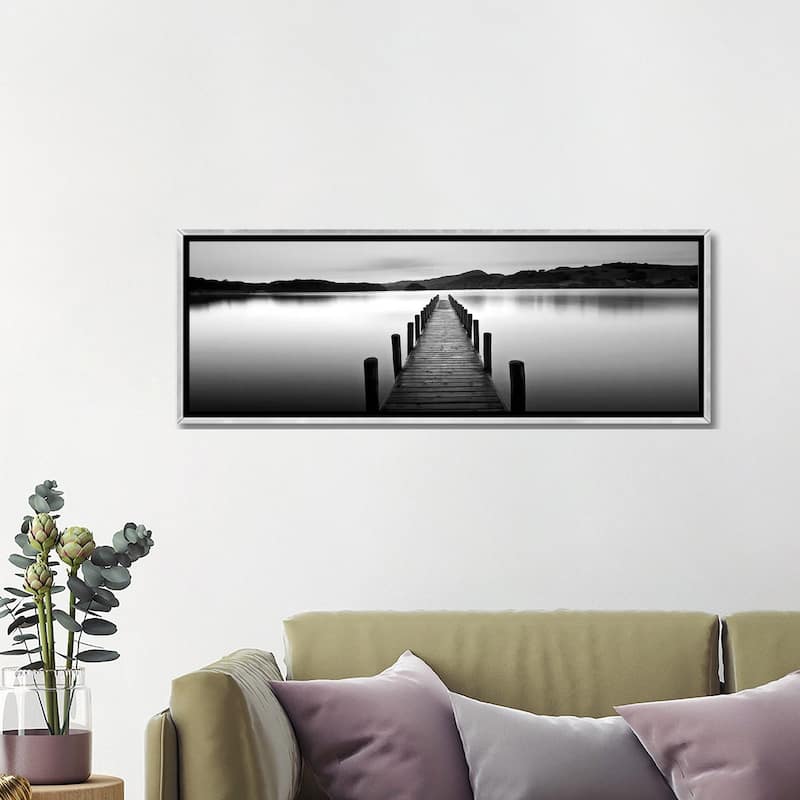 iCanvas "Lake Pier II" by PhotoINC Studio Framed