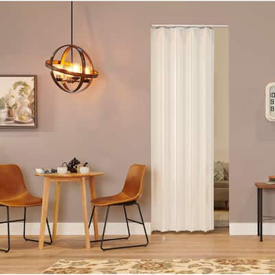 Spectrum Woodshire White MDF 36-inch x 96-inch Folding Door