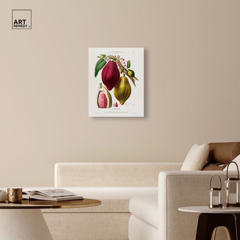 Cocoa Cacao by Etienne Denisse Canvas by Art Remedy, Gallery Wrapped