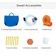 preview thumbnail 8 of 8, Gymax Outdoor Inflatable Splash Water Bounce House Jump Slide w/ 550W