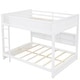 preview thumbnail 7 of 12, Modren Queen over Queen Bunk Bed with Storage Cabinets and USB Ports for Home