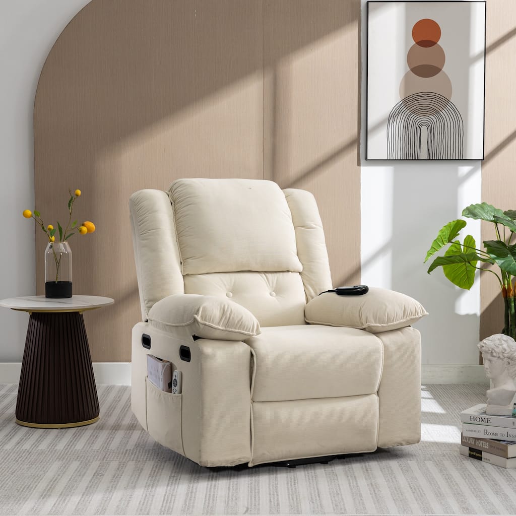 Massage Recliner,Power Lift Chair for Elderly with Adjustable Massage and Heating Function,Recliner Chair