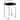 Porch & Den Forrest Black Stackable Fully Welded Counter Stool (Set of 3)
