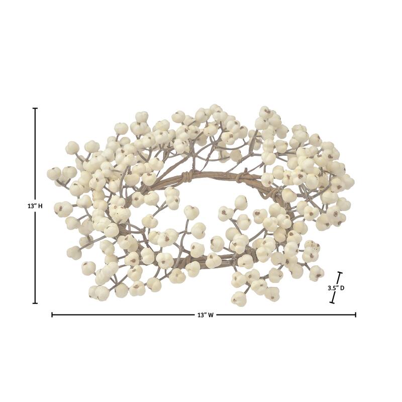 13" Tallow Berry Wreath