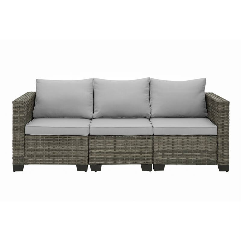 6 Piece Patio Furniture Sets Outdoor Sectional Sofa