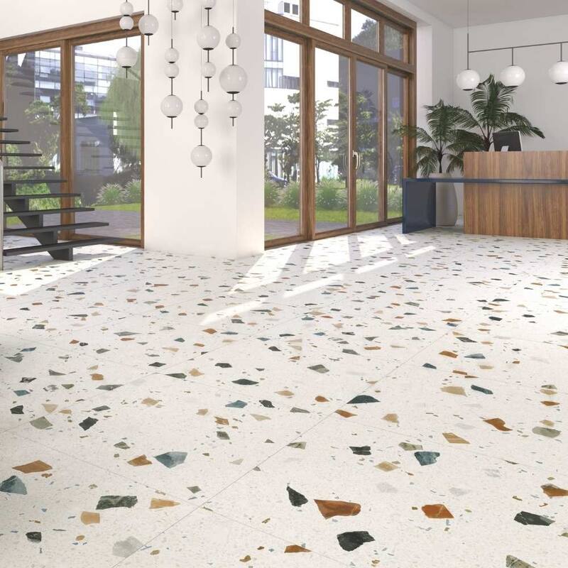 The Tile Life Terrazzo 24x24 Porcelain Floor & Wall Tile