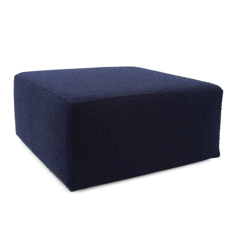 Allan Andrews Universal Square Ottoman with Cover, Barbet Collection - Royal