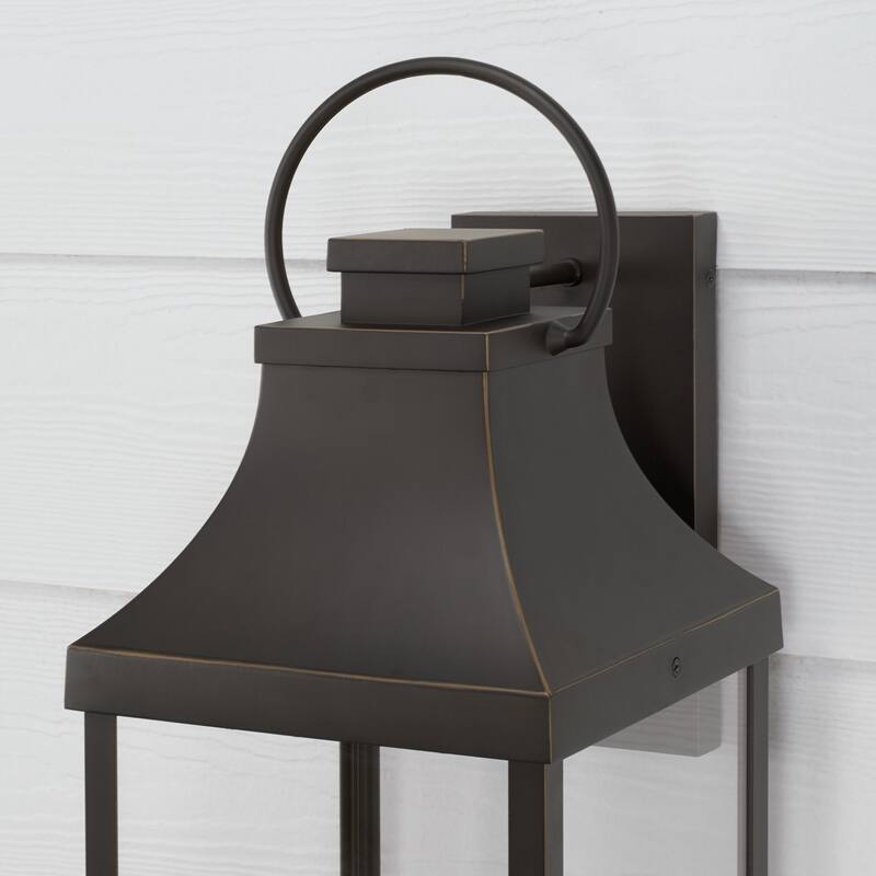 Bradford Outdoor 1-light Extra Large LED Wall Lantern w/ Clear Glass
