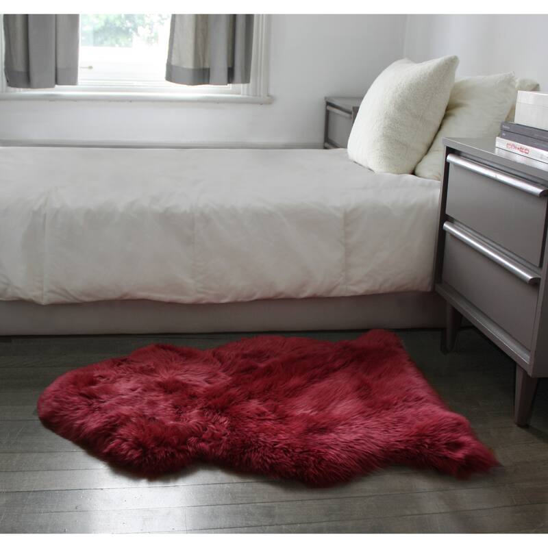 Natural Home Decor Milan Sheepskin Double Rug | 1-Piece