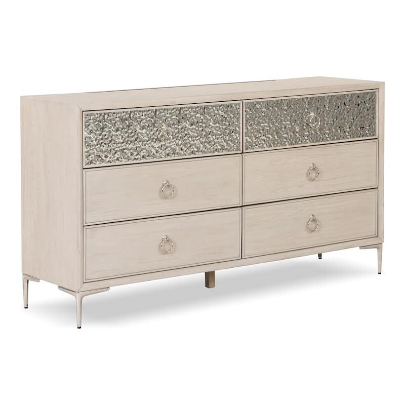 Furniture of America Fable Modern 3-Piece Solid Wood Dresser and 2-Nightstand Bedroom Set