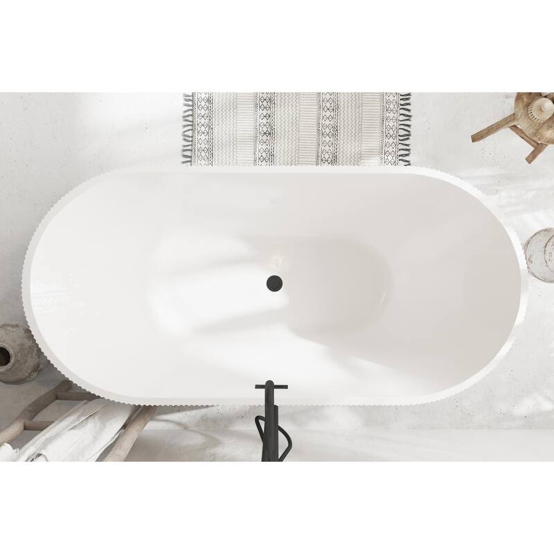 Vincent Bathtub in Glossy White