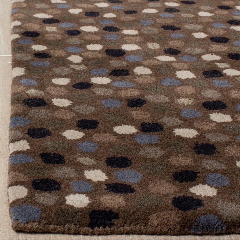 SAFAVIEH Handmade Soho Star Dots N.Z. Wool Rug