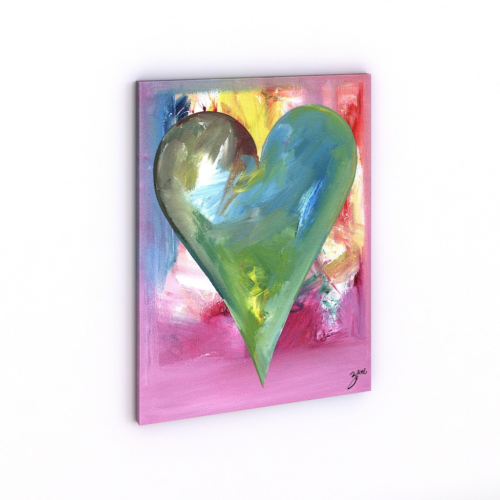 Porch & Den Zane Heartwork Anna Canvas Art Set