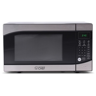 Commercial Chef Countertop 0.9 Cubic Feet Microwave 900 Watt