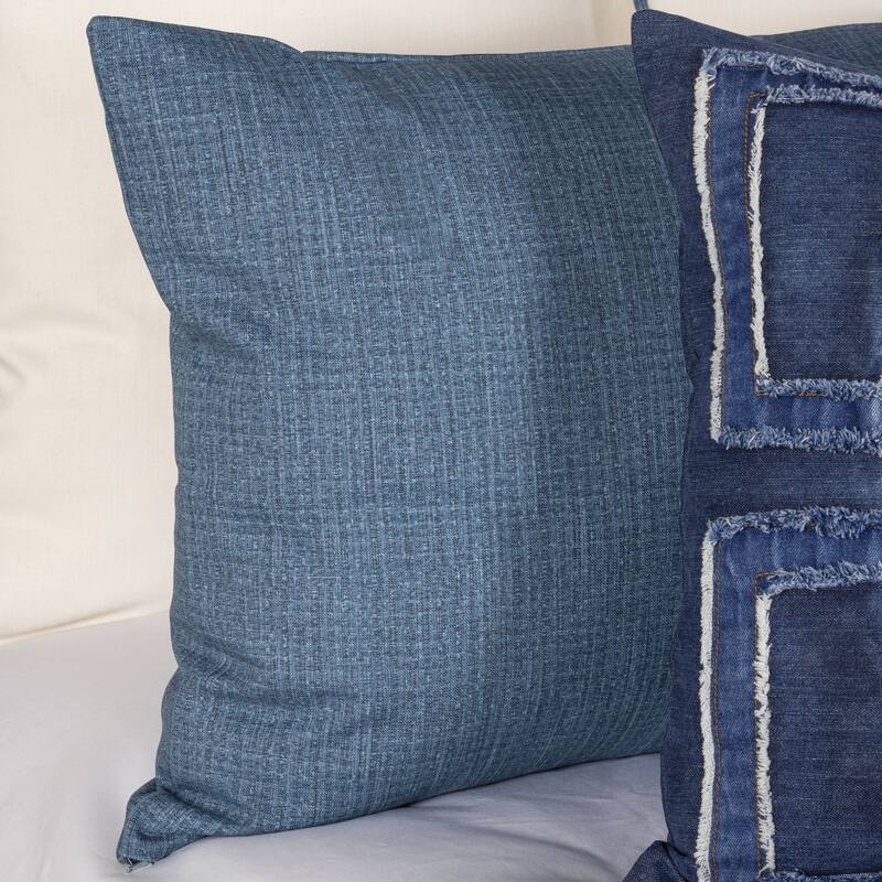 Overall Denim-Style Duvet & Insert Set
