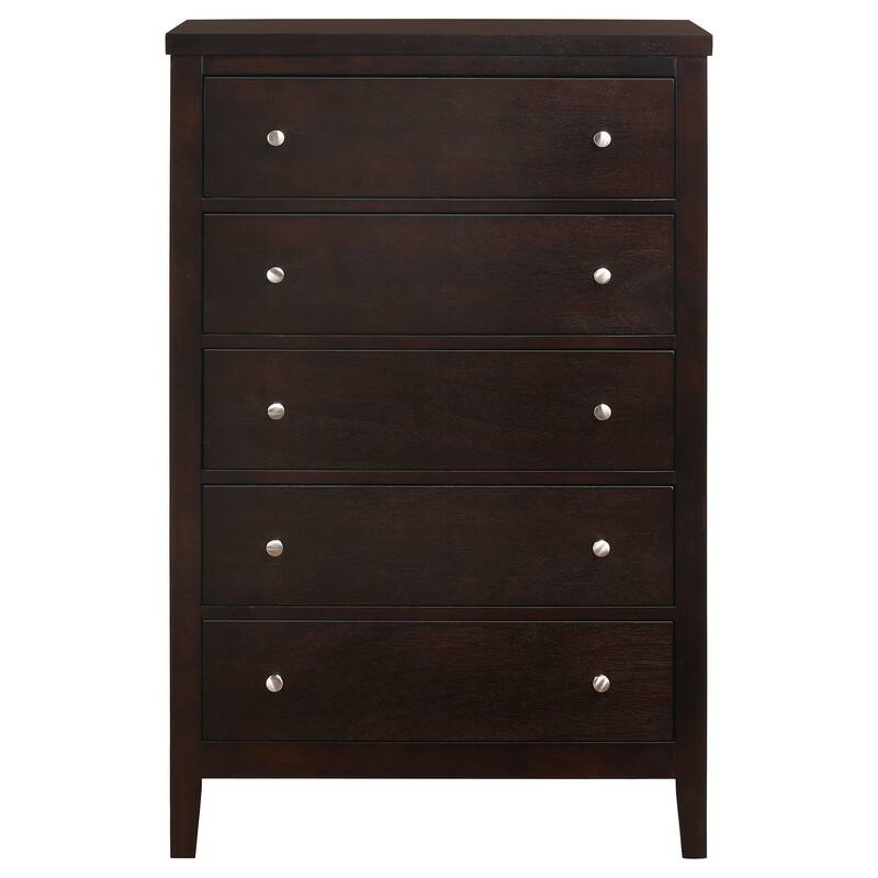 Carlton Upholstered Bedroom Set Cappuccino