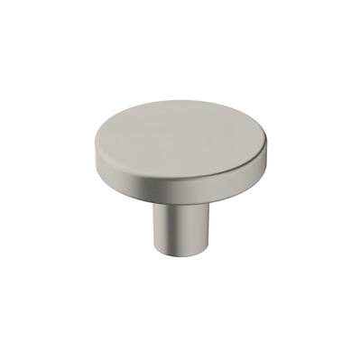 Versa 1-3/8 in (35 mm) Diameter Satin Nickel Cabinet Knob - 1.375