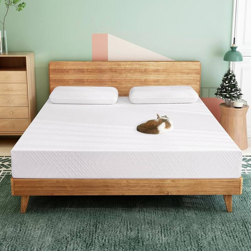 Queen Mattress, 14 Inch Memory Foam Mattress Queen in a Box - Cool Gel Bed Mattress Medium Firm