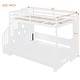 preview thumbnail 26 of 24, Full Over Full Size Murphy Bed with Hydraulic Lift & Desk Design