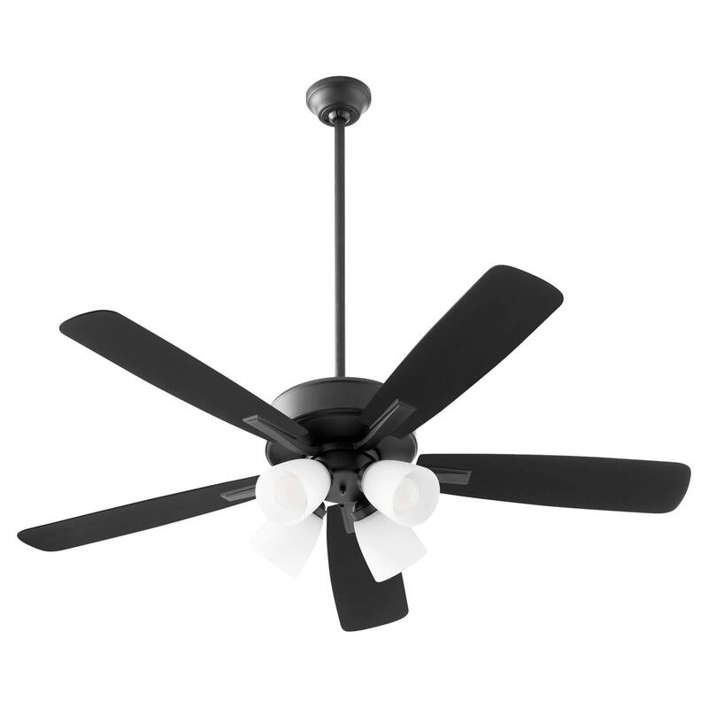 Quorum International 4525-4 Ovation 52" 5 Blade Indoor LED Ceiling Fan