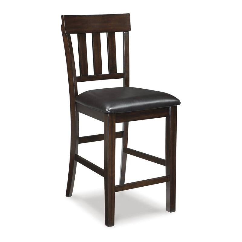 Signature Design by Ashley Haddigan Dark Brown 6-Piece Counter Height Dining Package