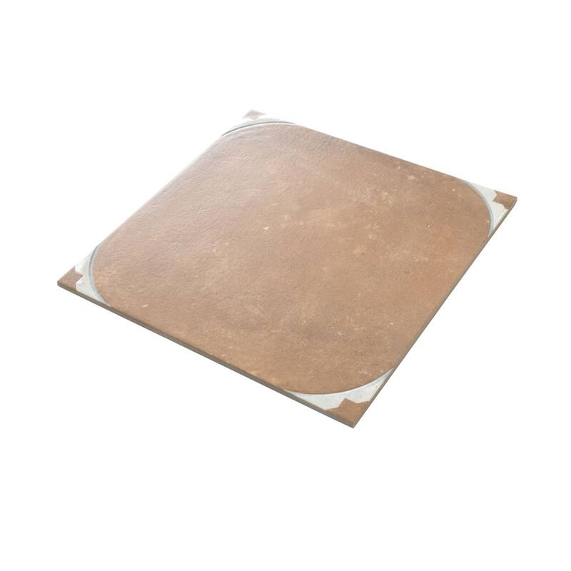 Apollo tile 18" x 18" Citadel Matte Sephia Brown Porcelain Tile (14.75 sq ft/case) - 7 Pack