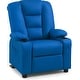 preview thumbnail 15 of 71, MCombo Big Kids Recliner Chair for Toddler Boys and Girls Faux Leather - 28.3"(L)x26.4"(W)x34.2"(H)