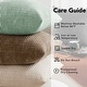 preview thumbnail 42 of 90, Deconovo Throw Pillow Covers, Corduroy Striped Decorative Covers, Set of 4