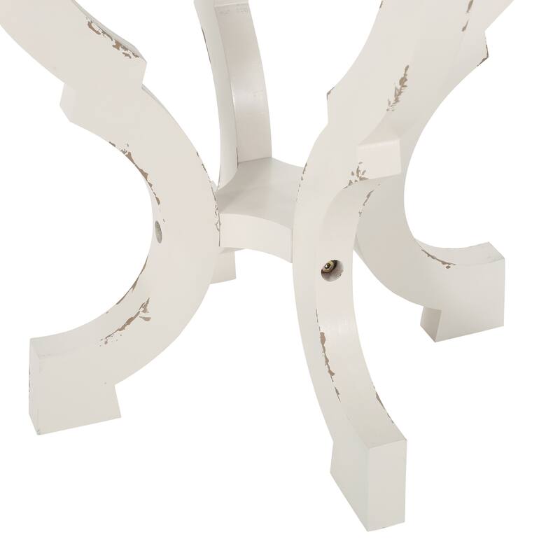 Truxton French Country Accent Table with Round Top by Christopher Knight Home