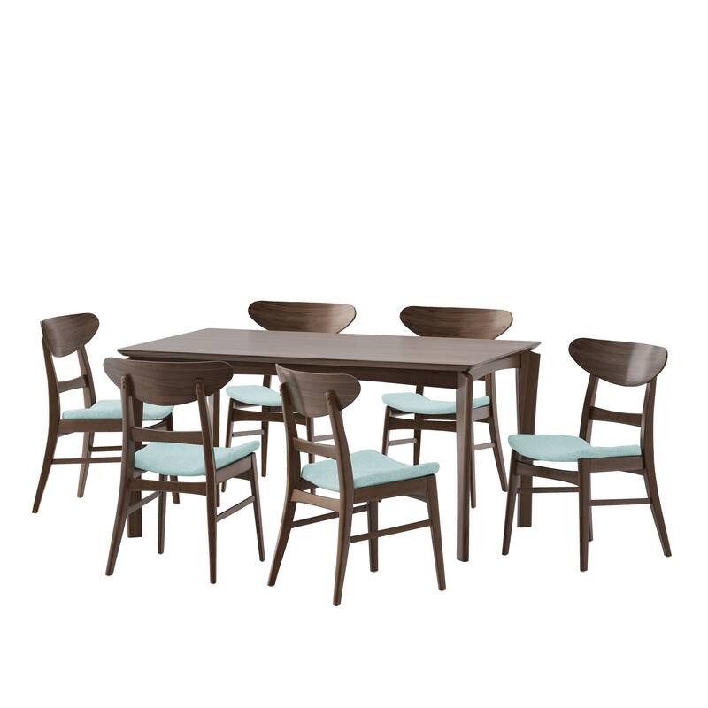 Amesbury Wood 7 Piece Dining Set by Christopher Knight Home