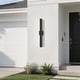 preview thumbnail 87 of 94, Aluminum LED Outdoor Wall Sconce Black Exterior Wall Light (1 / 2Pack)