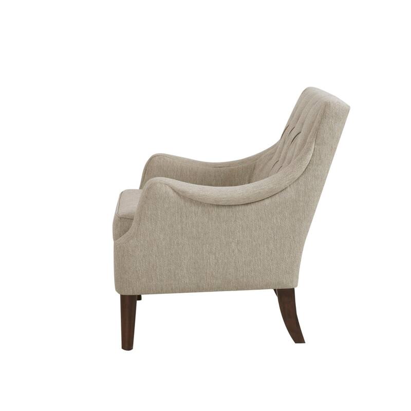 Madison Park Elle Button Tufted Accent Chair