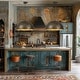 preview thumbnail 157 of 177, Industrial Oversized Metal Dome Pendant Light - Modern Farmhouse 23in - Textured Gold-Brown