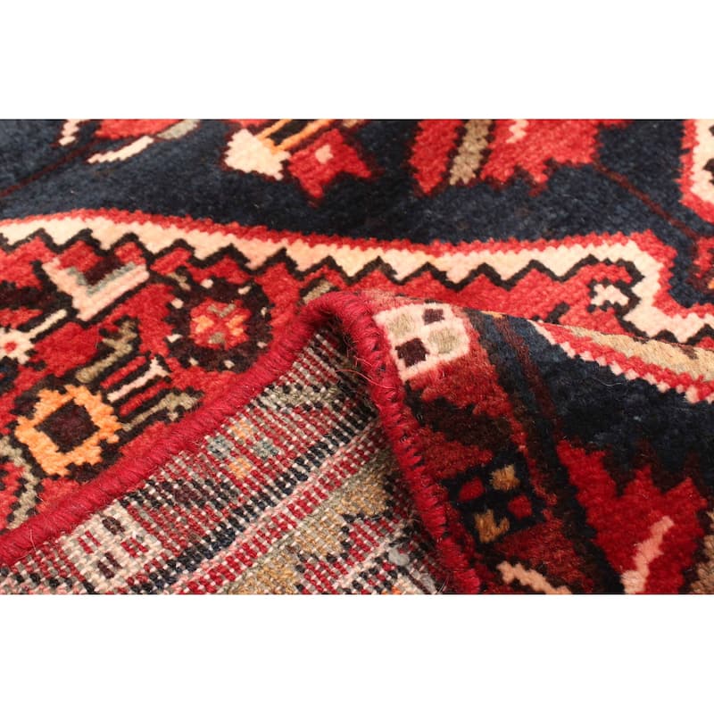 ECARPETGALLERY Hand-knotted Andelz Red Wool Rug - 3'11 x 6'0