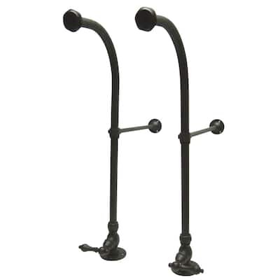 Kingston Brass Vintage Rigid Freestanding Supply Lines with Metal