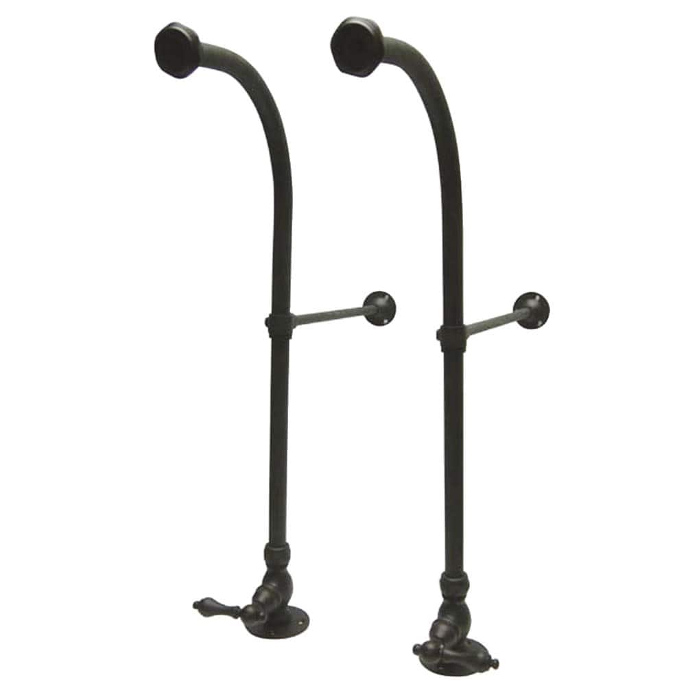 Kingston Brass Vintage Rigid Freestanding Supply Lines with Metal