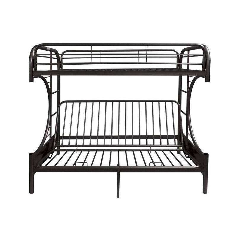 Metal Twin/Full Futon Bunk Bed