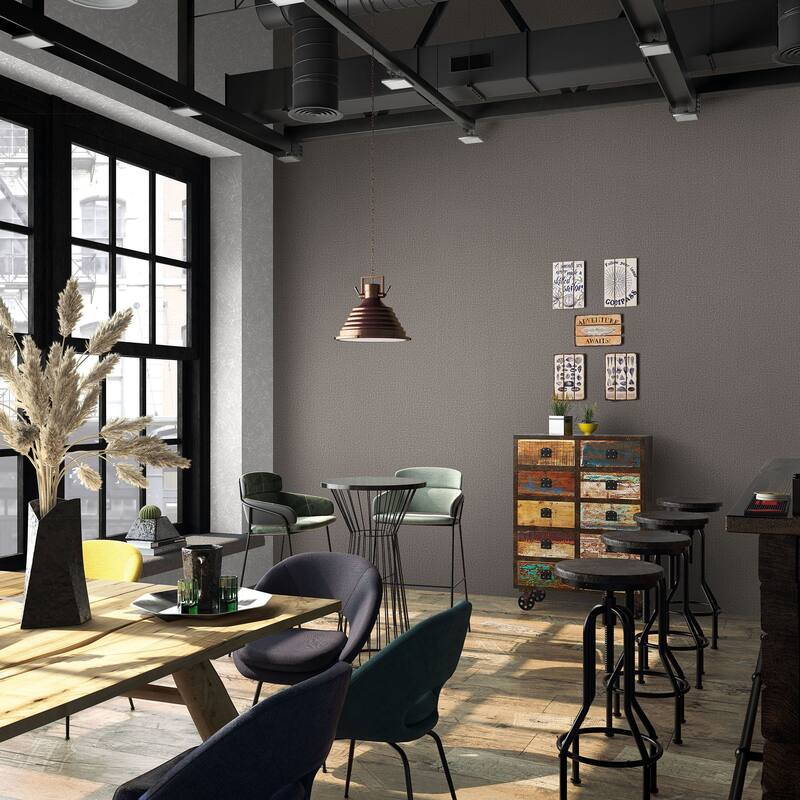 Galerie Wallcoverings Kumano Textured Weave Vinyl on Non-woven Matte Wallpaper Roll