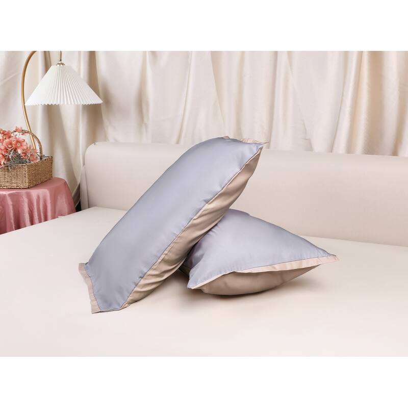 2Pcs Pillow Cases, Soft Cooling Pillow Covers with Envelope Closure