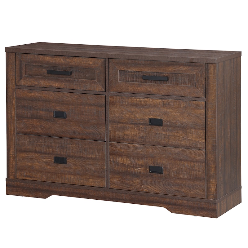 WAMPAT Dresser for Bedroom, Mid Century Modern Closet Storage Organizer